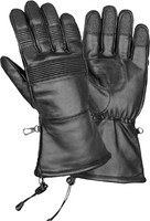 Men's Cold Weather Waterproof Gauntlet Glove Stretch Panels & Draw Tight String Men's Cold Weather Waterproof Gauntlet Glove Stretch Panels & Draw Tight String