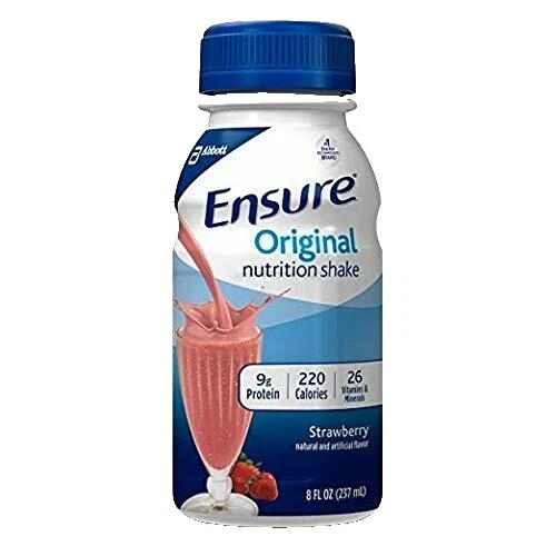 Batidos Ensure resistencia y energía