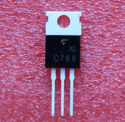 Lot De 10 Transistors De Puissance 2SC789 NPN TO-220 - Silicium - Pour Réparation Ou électronique