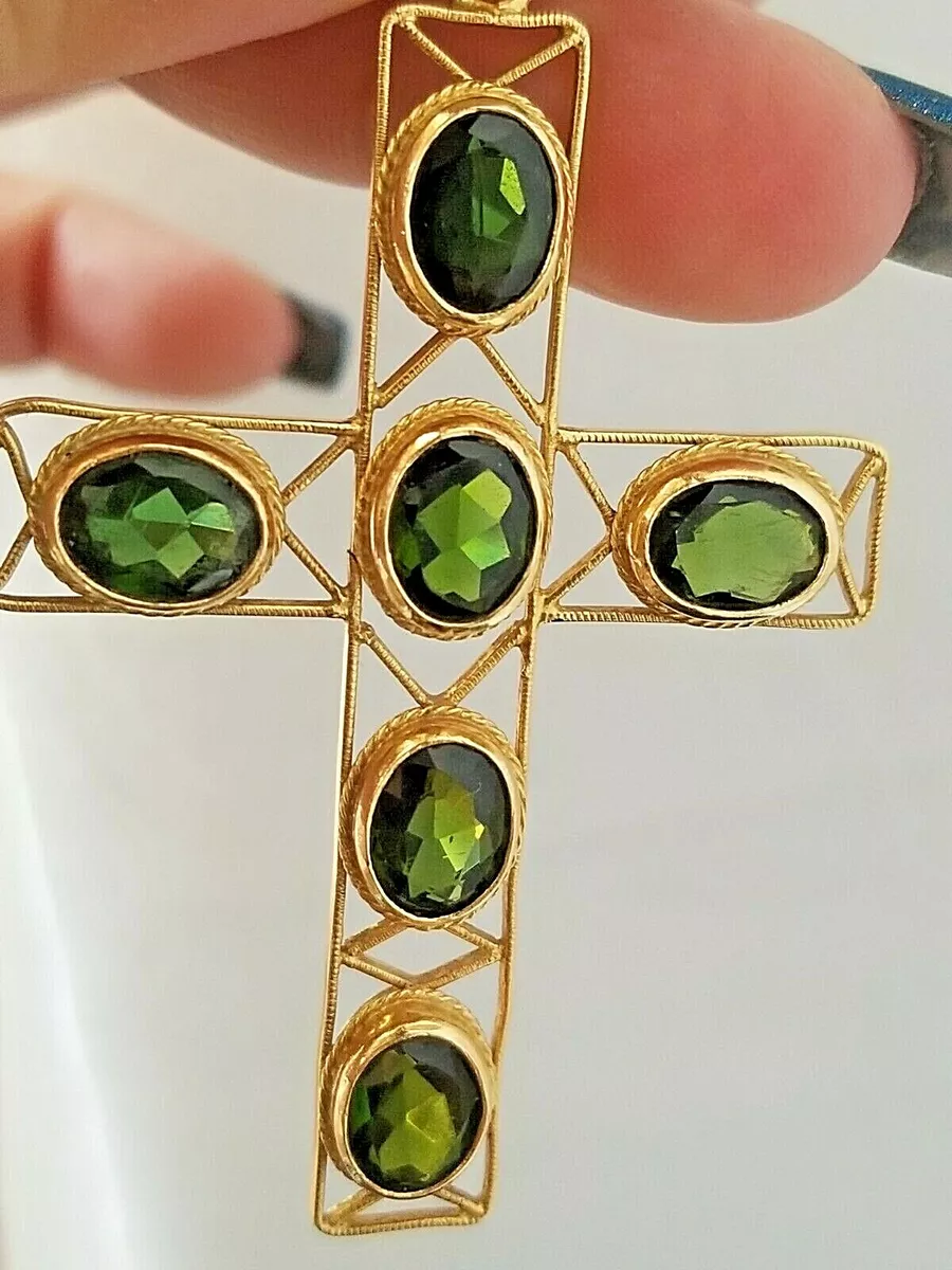 Tourmaline cross deals