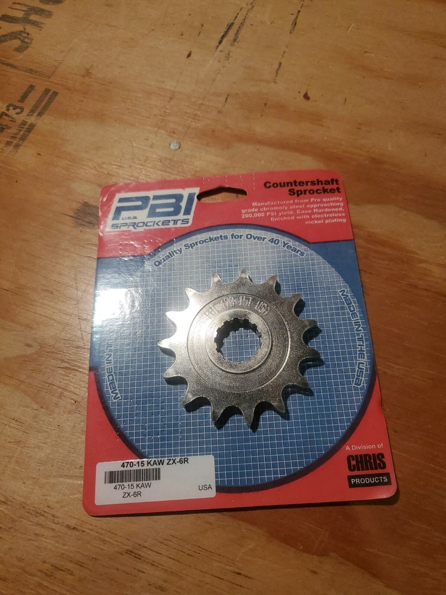 PBI Sprockets 470-15 KAW ZX-6R C/S Countershaft Sprocket | eBay