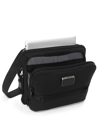 NEU TUMI ALPHA3 Dehnbarer Organizer Cross body bag  232796  
