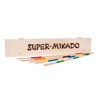 Super Mikado - 46 Cm - In The Wooden Box