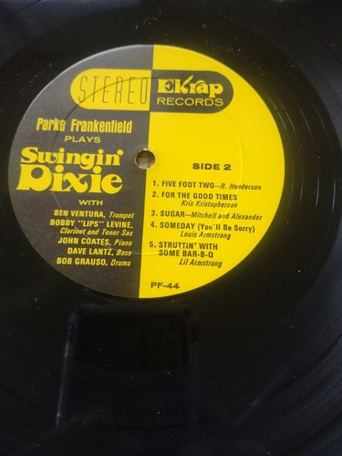 Parke Frankenfield " Swingin Dixie " SIGNED Ekrap PF44 vg+ - Picture 13 of 13