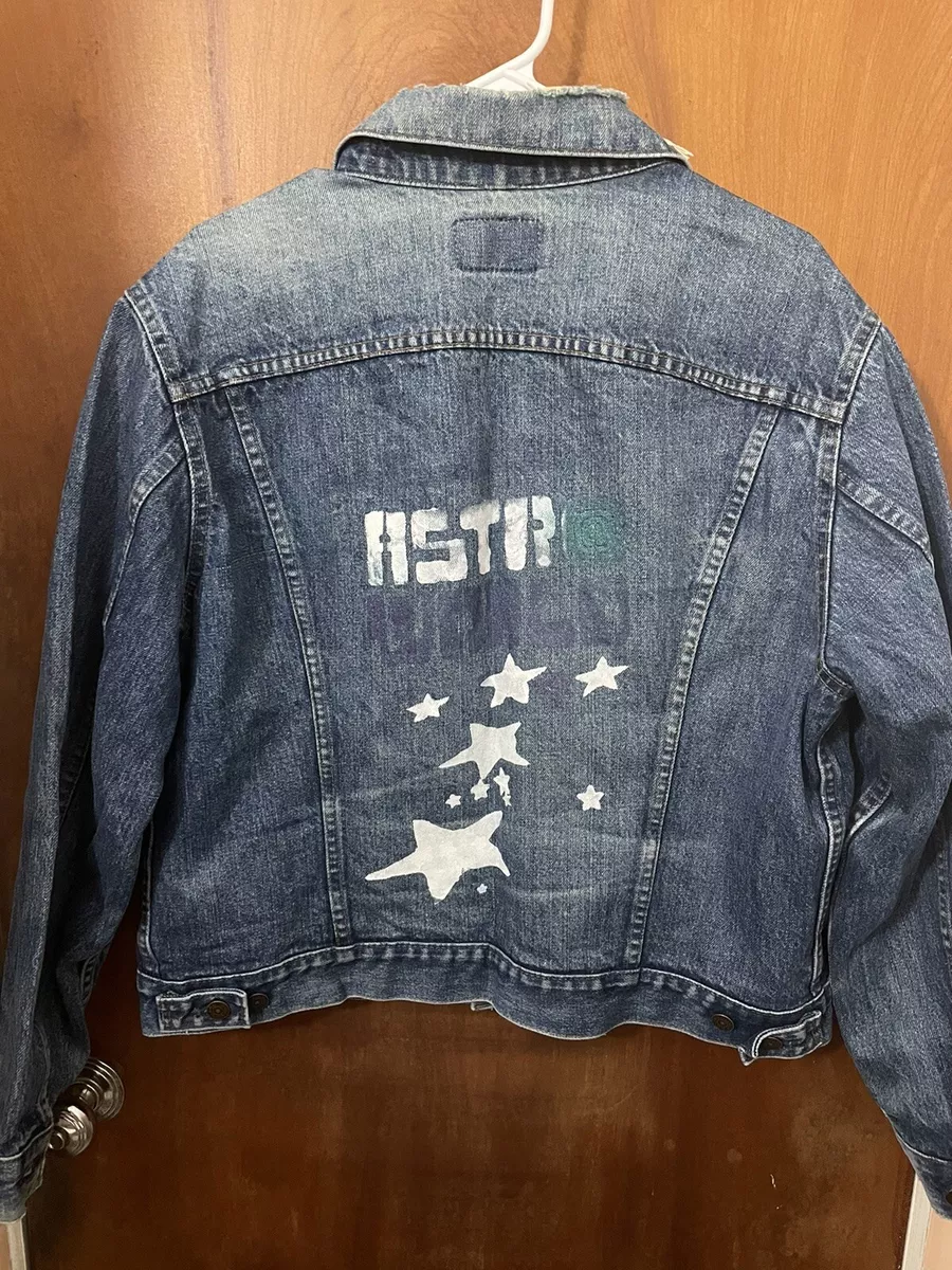 Astroworld levis denim clearance jacket