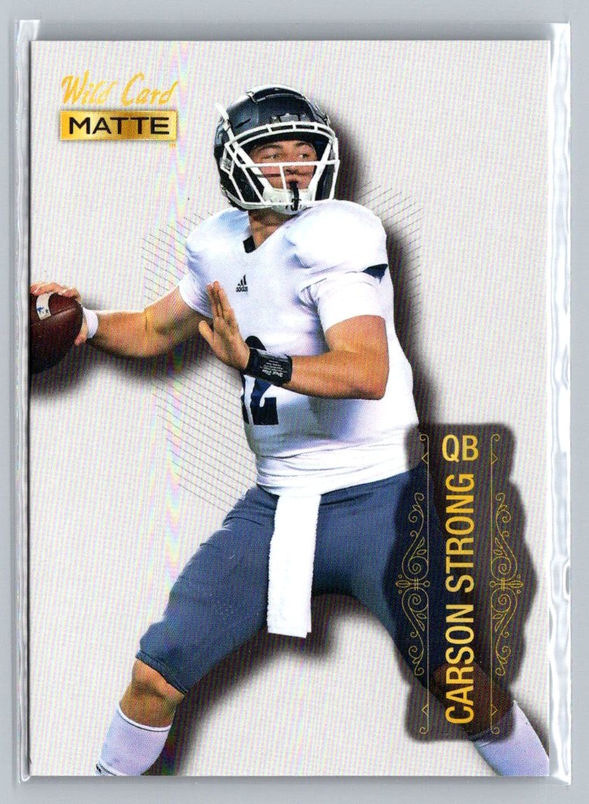 2022 Wild Card Matte #MB-12 Carson Strong