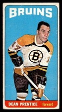 1964-65 Topps Dean Prentice #19 VG Boston Bruins