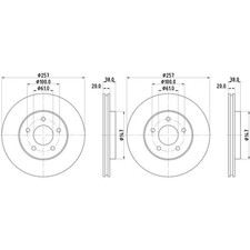 Disque de frein Chrysler LE BARON