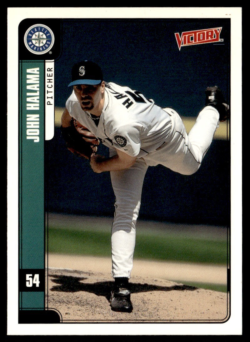 2001 Upper Deck Victory John Halama Seattle Mariners #101
