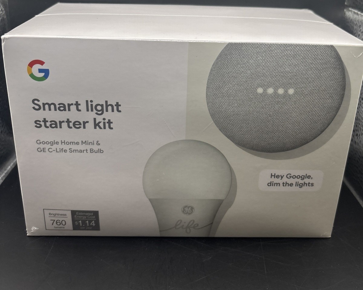 Led Light C Life Bulb Google Home Google Assistant Google Mini
