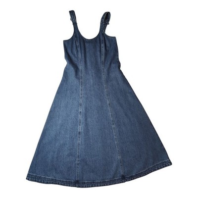 Madewell Scoopneck Midi Dress NWT XS Denim Western Coastal Cowgirl Prairie | eBay Madewell Scoopneck Midi Dress NWT XS Denim Western Coastal Cowgirl Prairie | eBay