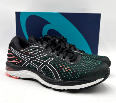 Asics GEL-CUMULUS 21 SUN CORAL Women's NEW Running Shoe Black Multiple Sizes NIB