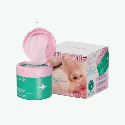 LA GLADE Acne Care Daily Calming Pads 160ml Soothing Skin Toner for Acne 160 ml