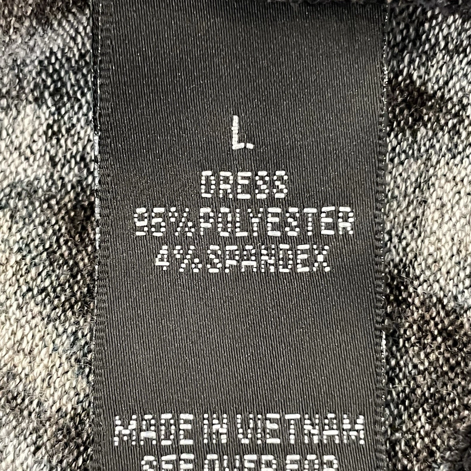 Abito donna ALYX taglia grande stampa animalier collo cappuccio manica lunga maglia