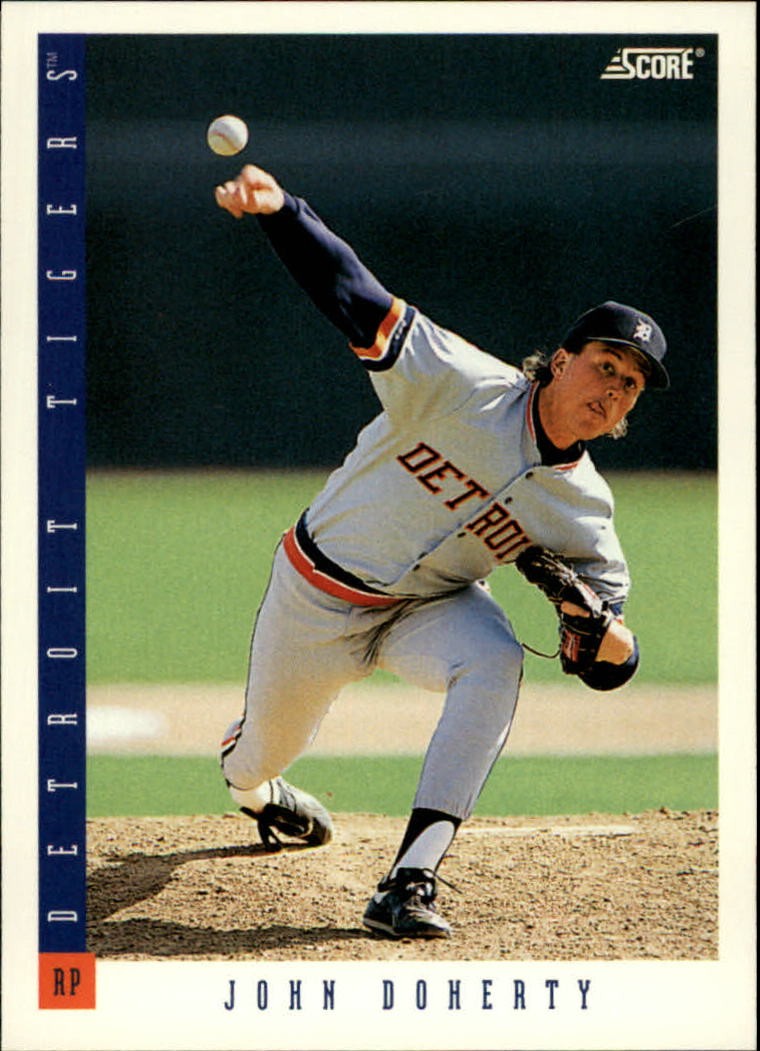 1993 Score #353 John Doherty - BB