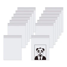 500 Pcs 1.5x2 Inch Plastic Bags 2mil Reclosable Storage Seal Zip Lock Bags