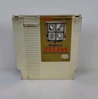 The Legend of Zelda (Nintendo NES) Gold Cart Only - Tested - Free Shipping 