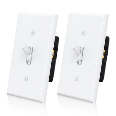 Digital Toggle Dimmer Switch for Dimmable LED, CFL and Incandescent Light Bul...