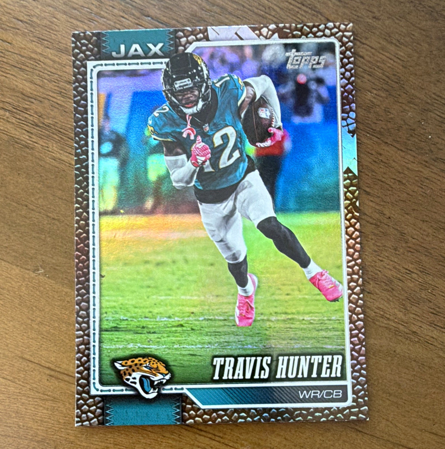 Topps 2025 Prizm Travis Hunter 2025 Football Sports Trading Card #301