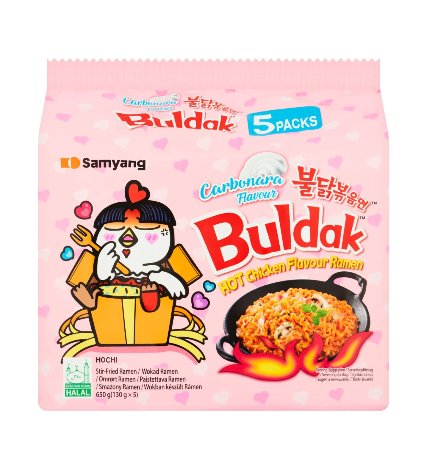 Samyang Buldak Spicy Ramen Carbonara Hot Chicken Flavour | eBay