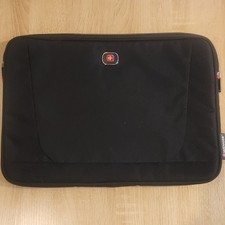 Black Padded Nylon Laptop Sleeve Case for 15 in Laptop