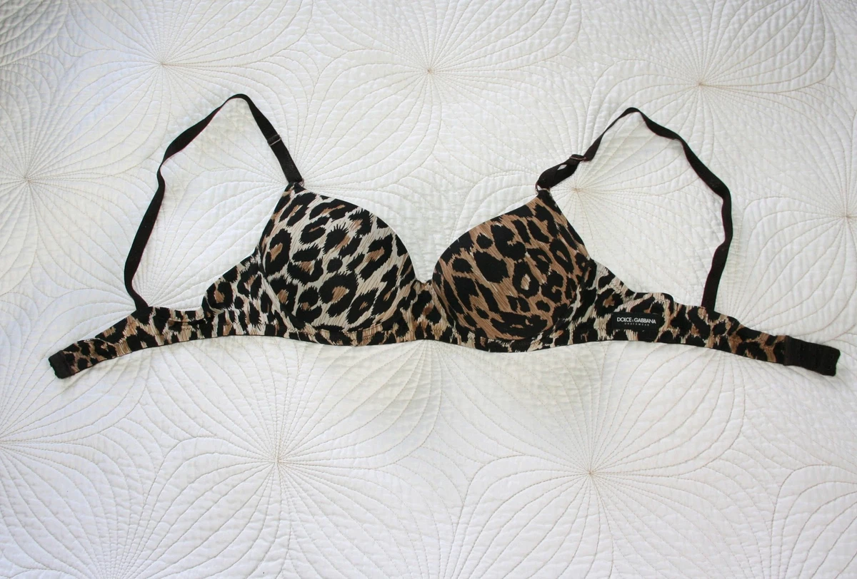 Dolce&Gabbana Women's Animal Print Bras & Bra Sets for Women for