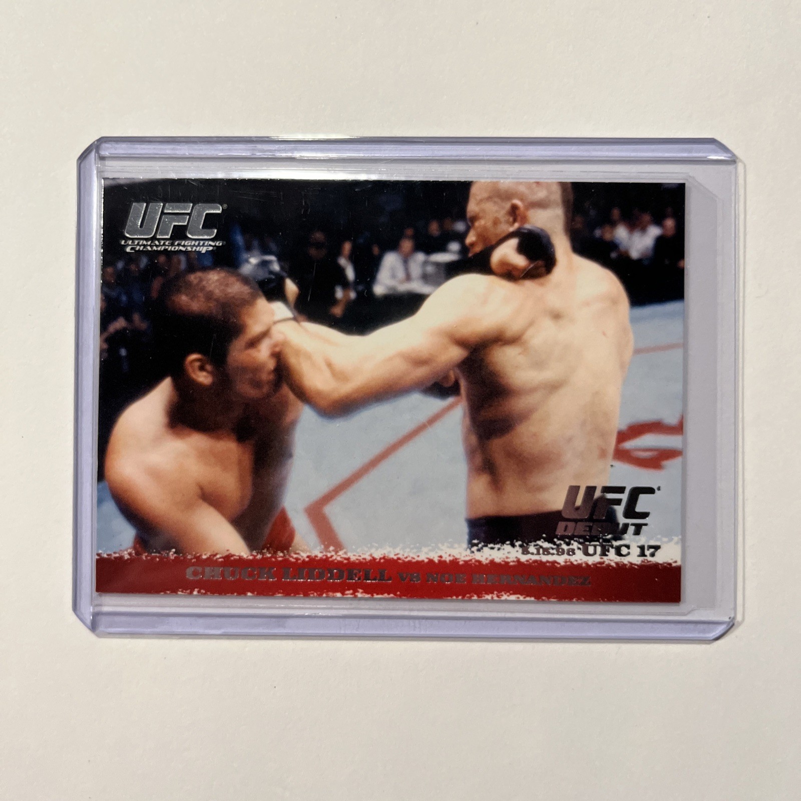 2009 Topps UFC Round 1 Debut - #5 Chuck Liddell Vs Noe Hernandez Rookie
