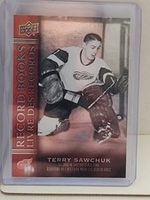 2022-23 Upper Deck Tim Hortons Legends Record Books #RB-4 Terry Sawchuk