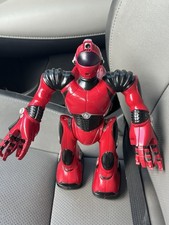 Robonetics Robosapien V2 RED Robot Mini 8.5   2005 - Untested