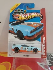 Hot Wheels 2013 Treasure Hunt Fast Fish - Light Blue Gulf Decor