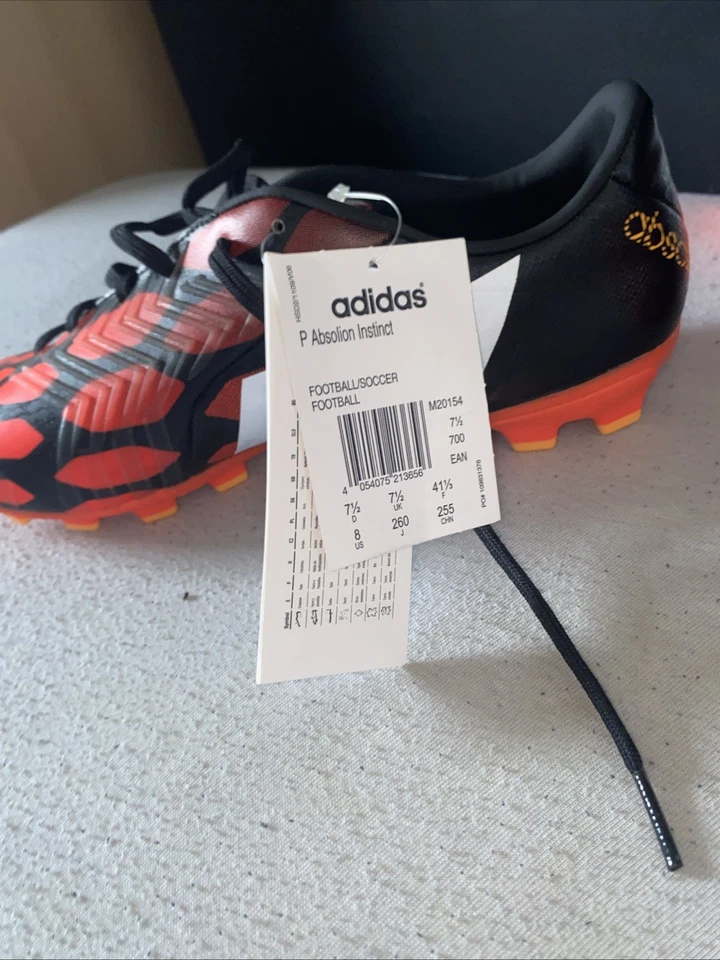 Adidas Predator Absolion (Rot) Neu mit Karton Gr 41 1/2 UK 7 - Bild 2 von 4