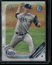 2019 Bowman Draft #BDC-90 Seth Johnson Chrome Refractor