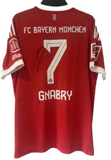 Serge Gnabry Signiertes Original FC Bayern M&uuml;nchen FCB Home Trikot 2025/2026