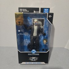 New McFarlane Toys The Dark Knight  Joker Bank Robber Gold Label