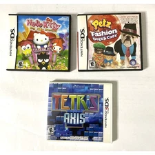 Nintendo DS & 3DS Empty Game Cases with Some Manuals No Games Included