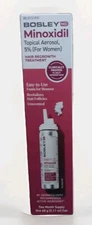 Bosley MD Topical Aerosol Regrowth Treatment Foam For Women 5% Minoxidil 2.11 Oz