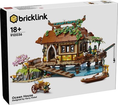 LEGO  Bricklink 910036 Pfahlbau am Meer