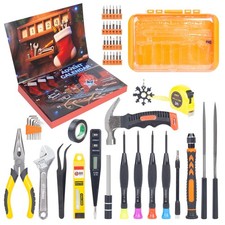Advent Calendar 2025 Christmas Hand Tool for Men Countdown Colorful