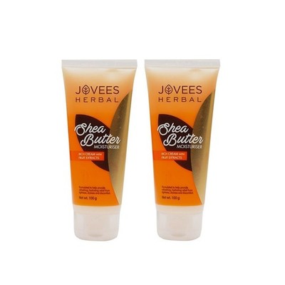 Jovees Shea Butter Moisturizer 100g Pack Of 2 Hydrating Face Cream