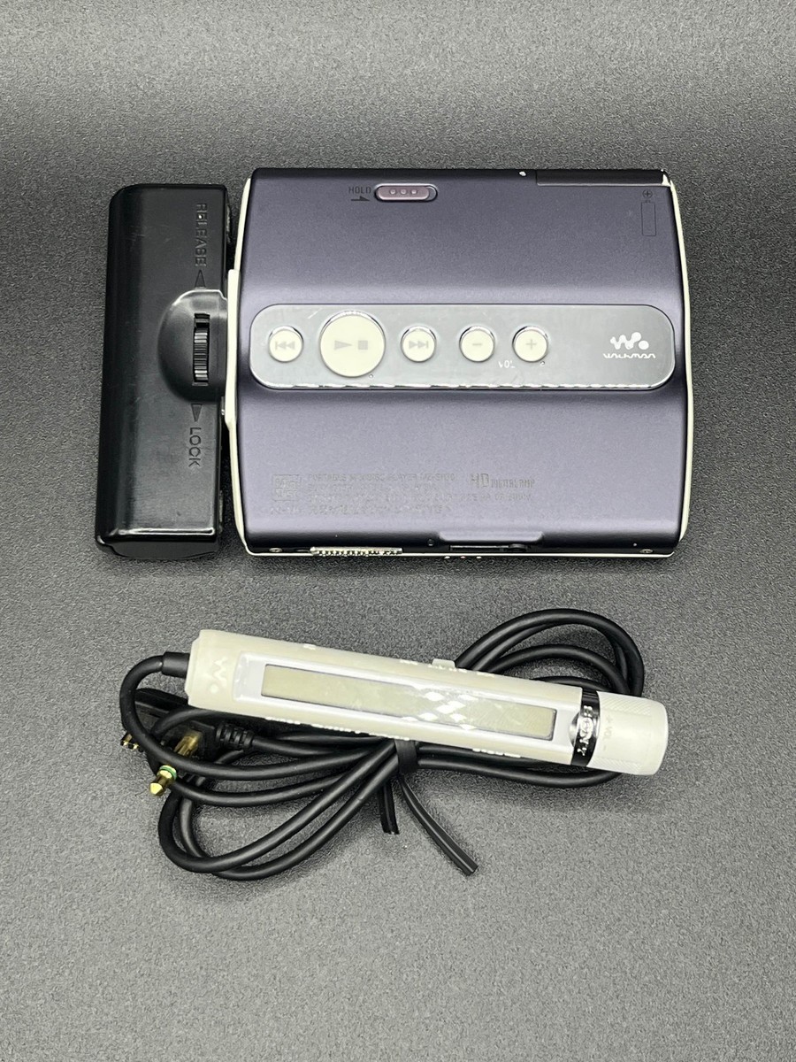 SONY MZ–EH70 MD Walkman Portable MD Player Hi-MD - Working