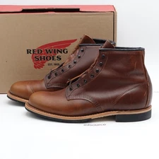 Size 9.5 Men's Red Wing 9422 Beckman 6-Inch Leather Boots Cigar