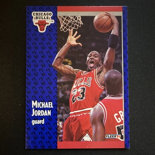 Fleer 1991-92 Michael Jordan #29 Chicago Bulls NBA Basketball Trading Card
