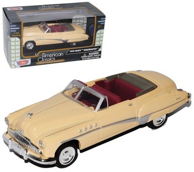 BUICK Roadmaster - 1949 - beige - MotorMax 1:43