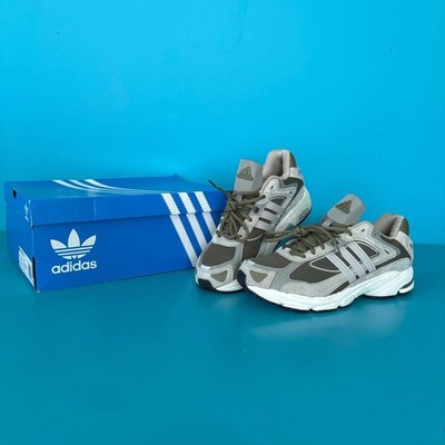 adidas Sneakers Shoes Response CL Gray Olive Suede Mesh Low Men's US10.5 NEW