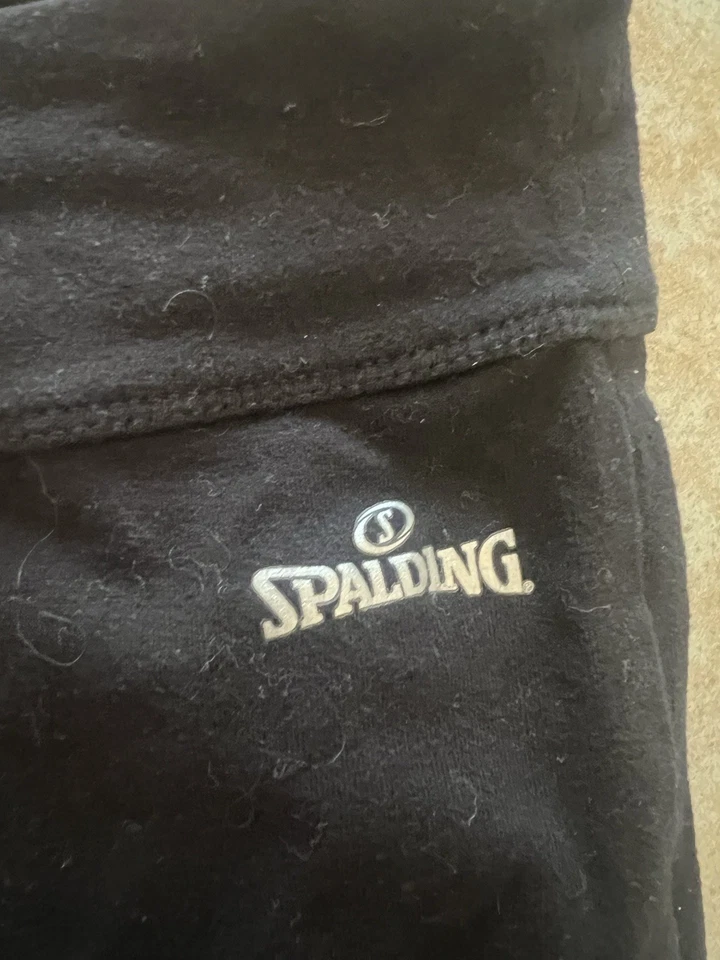Spalding Workout Leggings Womens Size Small Black - Image 2 of 4