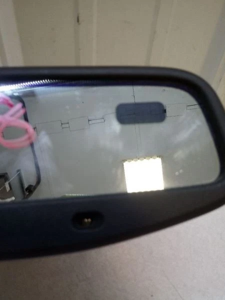 04 05 Lincoln LS 2003 ESPEJO RETROVISOR INTERIOR OEM USADO BRÚJULA PROBADA  Foto 3 de 4