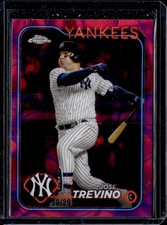 2024 Topps Chrome Update Series Jose Trevino #USC99 Pink Lava Lamp /299