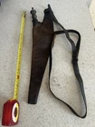 Antique Civil War Era Black Powder Shot Pouch