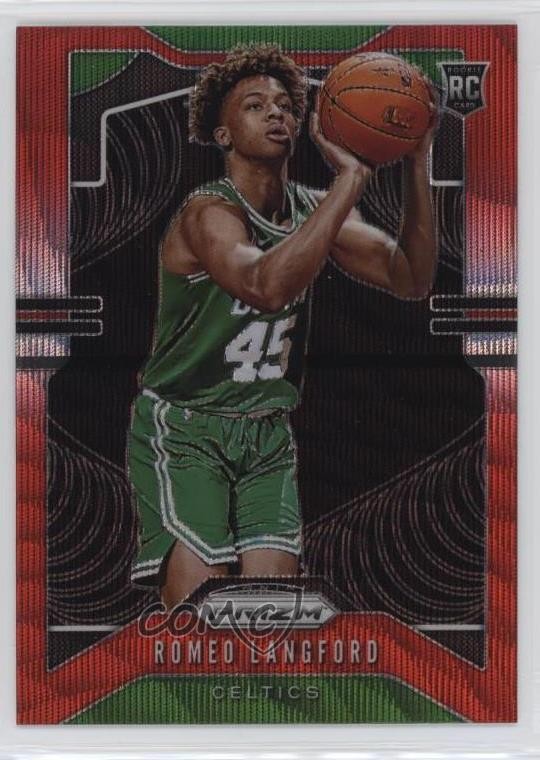 2019-20 Panini Prizm Rookie Ruby Wave Prizm Romeo Langford #260 0n9u
