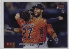 2020 Topps Stadium Club Chrome Red Refractor 1/5 Abraham Toro #6 Rookie RC 14tz